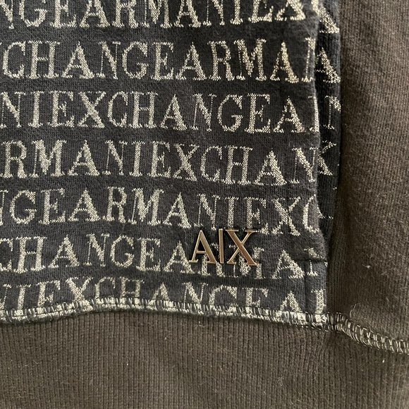 Armani Exchange cropped hoodie - Picture 4 of 7